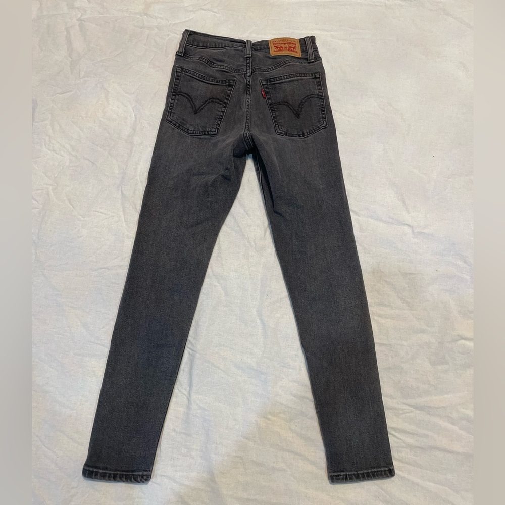Wedgie Skinny Levi grey jeans